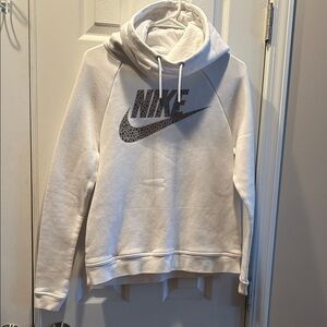 Nike Women's Cream Cowl Neck Sweater